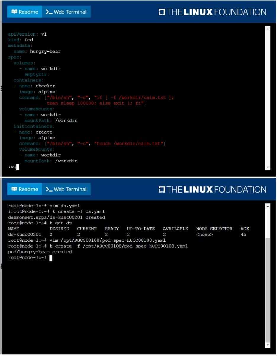 Certification Exam Certified Kubernetes Administrator CNCF CNCF-CKA 8-2923428529