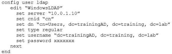 Certification Exam Fortinet NSE 7 - Enterprise Firewall 7.0 Fortinet Fortinet-NSE7_EFW-7.0 3-3205467843