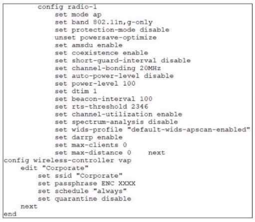 Certification Exam Fortinet NSE 7 - LAN Edge 7.0 Fortinet Fortinet-NSE7_LED-7.0 4-1603786461