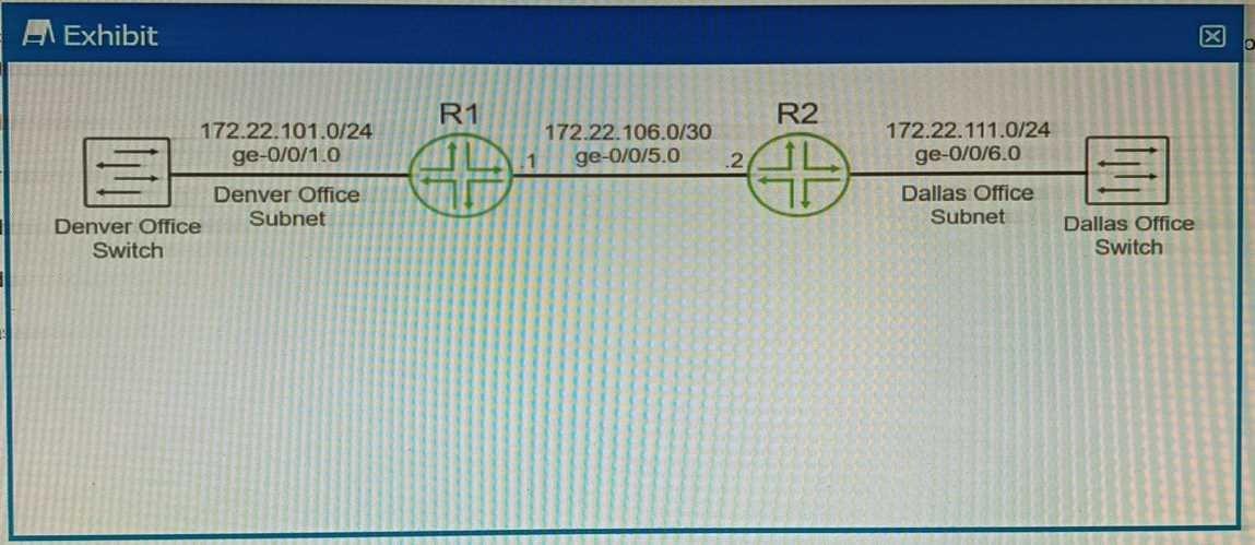Certification Exam Enterprise Routing and Switching, Specialist (JNCIS-ENT) Juniper Juniper-JN0-351 5-1682696847