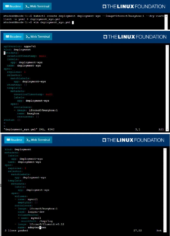 Certification Exam Certified Kubernetes Application Developer (CKAD) Program Linux Foundation Linux-Foundation-CKAD 60-2992720834 Certification Exam Certified Kubernetes Application Developer (CKAD) Program Linux Foundation Linux-Foundation-CKAD 60-2992720834