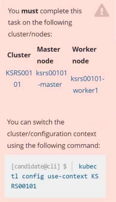 Certification Exam Linux Foundation Certified Kubernetes Security Specialist Linux Foundation Linux-Foundation-CKS 22-1505059583