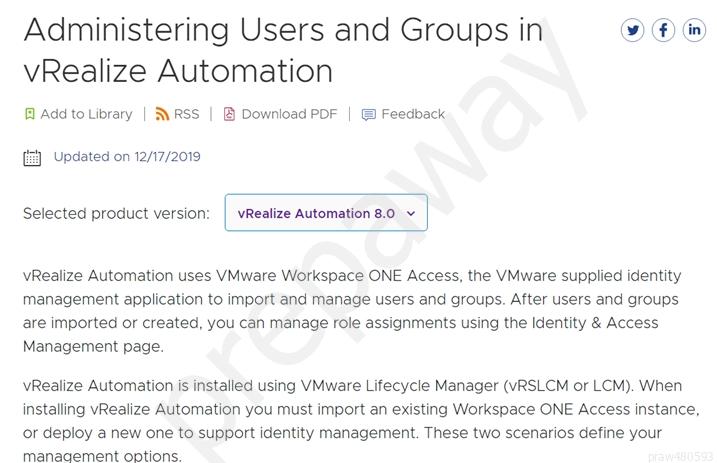 Certification Exam Professional VMware vRealize Automation 8.3 VMware VMware-2V0-31.21 4-1278698141