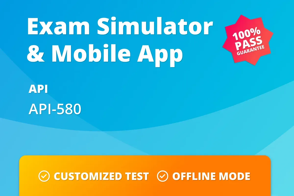 API-580 Dumps: Get ready to ace the exam with these helpful practice questions and boost your confidence API-580 Dumps: Get ready to ace the exam with these helpful practice questions and boost your confidence